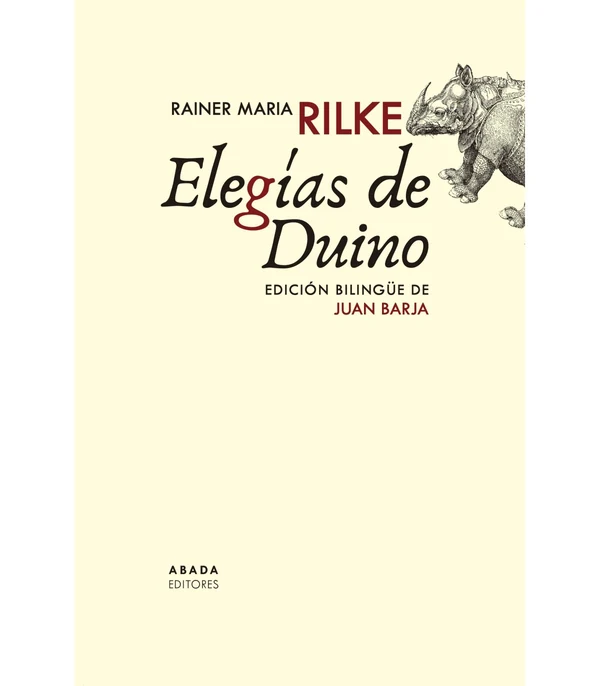 Portada de «Elegías de Duino», de Rainer Maria Rilke