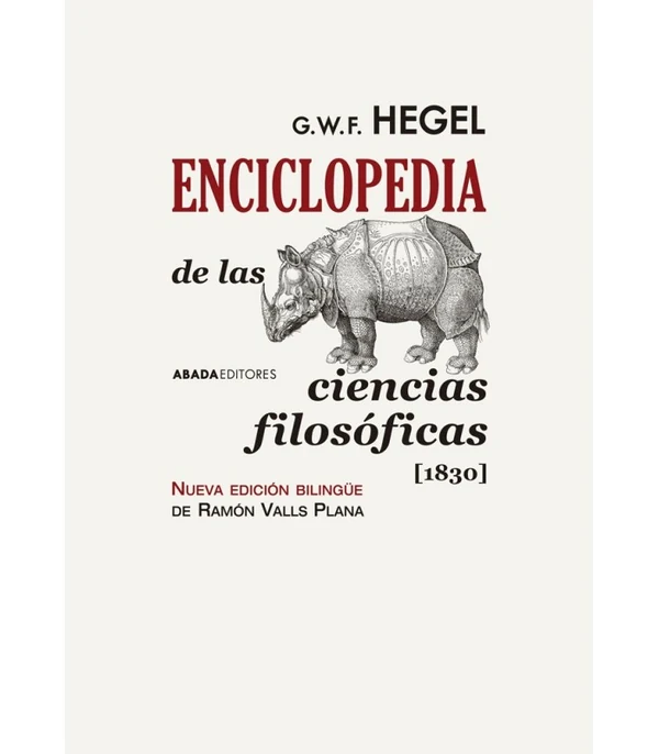 Portada de «Enciclopedia de las ciencias filosóficas [1830]», de Georg W. F. Hegel