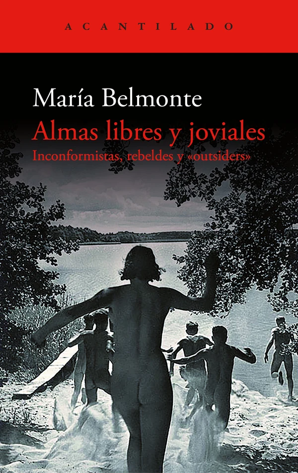 Portada de «Almas libres y joviales», de María Belmonte