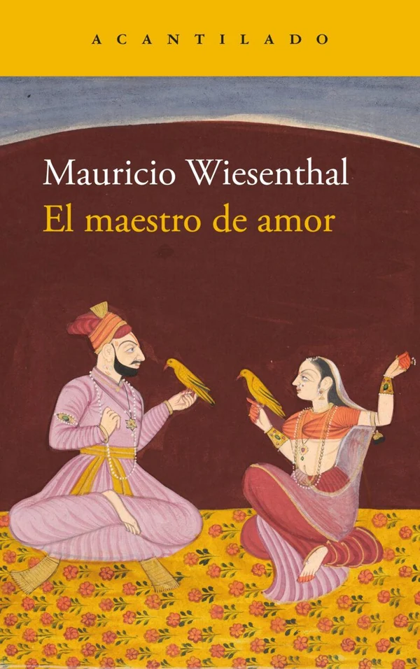 Portada de «El maestro de amor», de Mauricio Wiesenthal