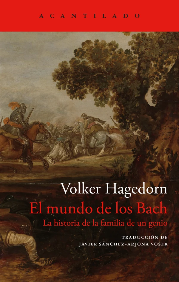 Portada de «El mundo de los Bach», de Volker Hagedorn