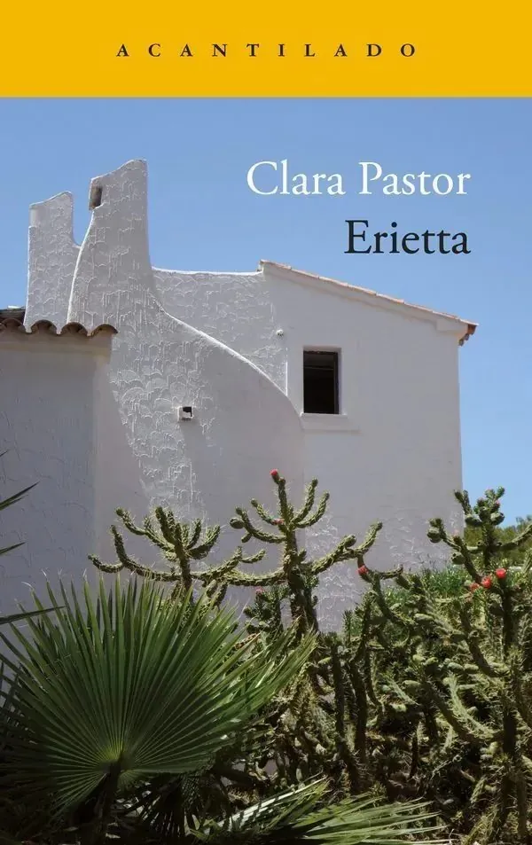 Portada de «Erietta», de Clara Pastor