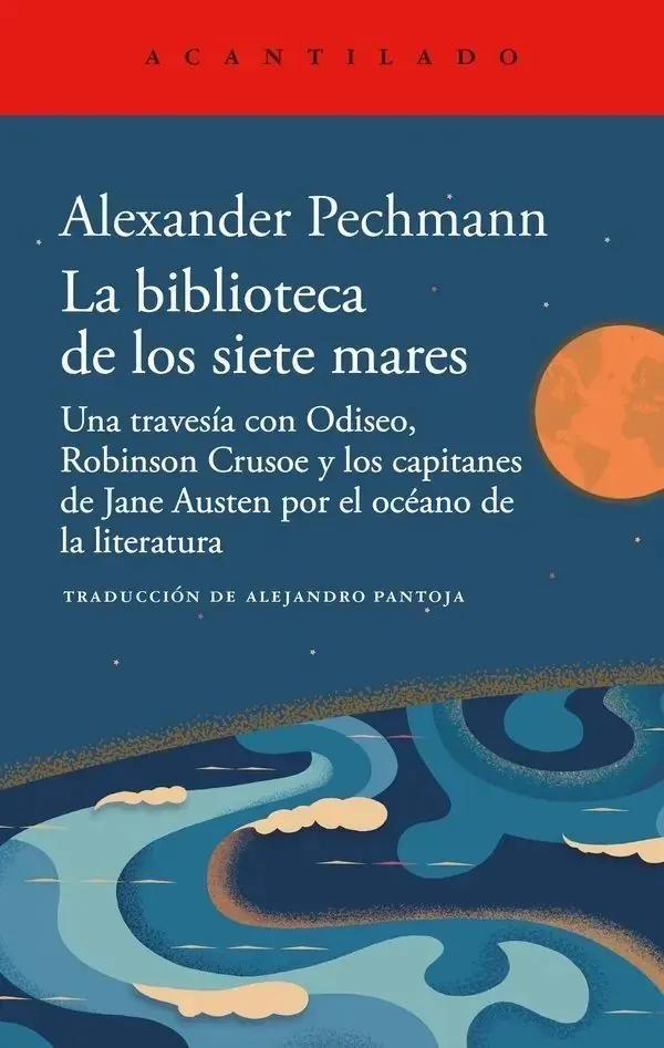 Portada de «La biblioteca de los siete mares», de Alexander Pechmann
