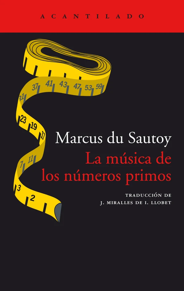 Portada de «La música de los números primos», de Marcus du Sautoy