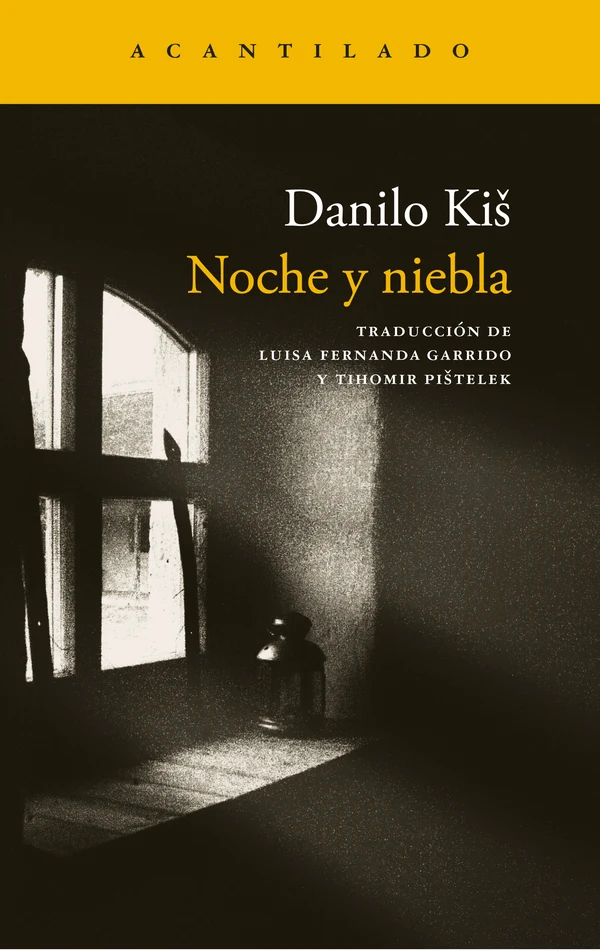Portada de «Noche y niebla», de Danilo Kiš