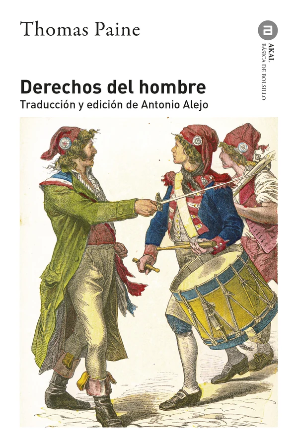 Portada de «Derechos del hombre», de Thomas Paine