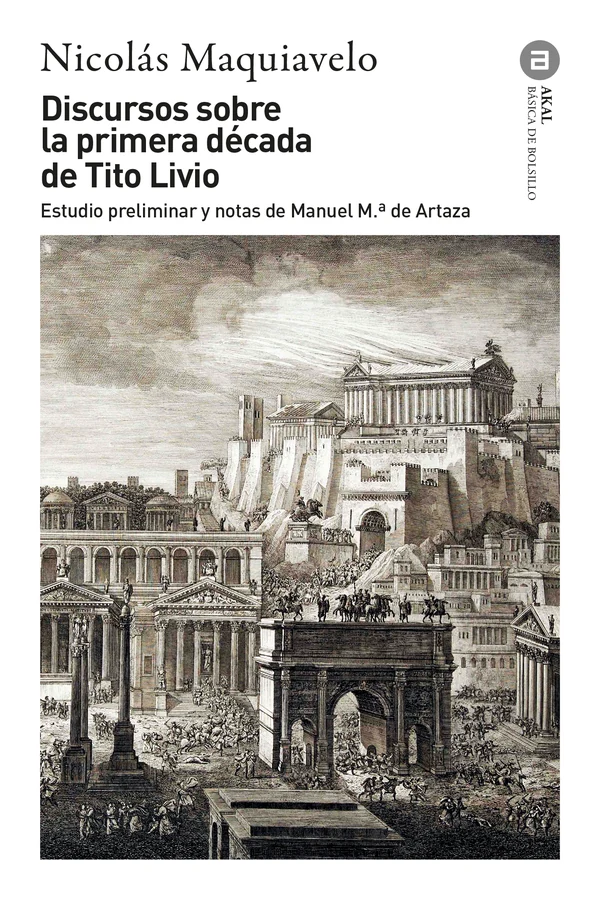 Portada de «Discursos sobre la primera década de Tito Livio», de Nicolás Maquiavelo