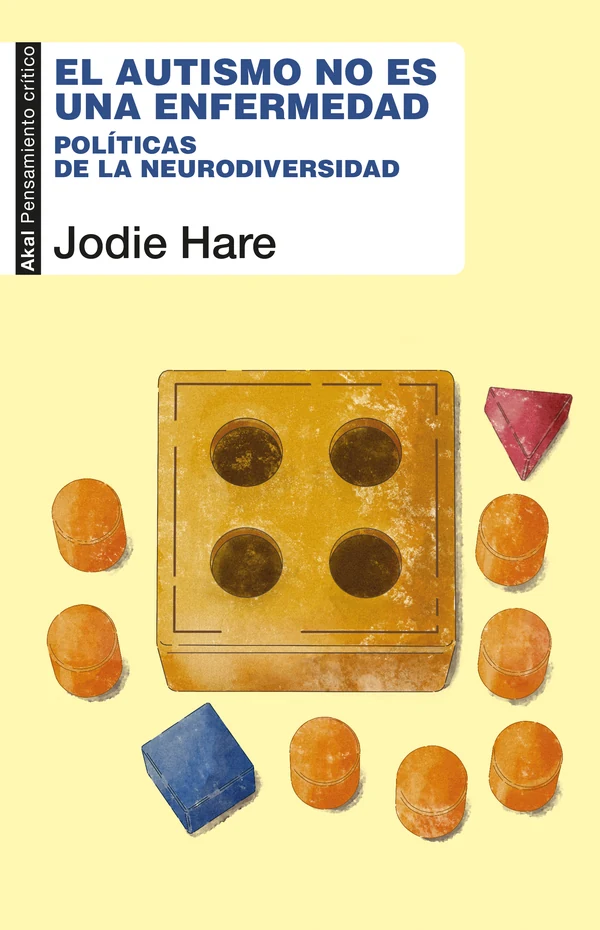 Portada de «El autismo no es una enfermedad», de Jodie Hare
