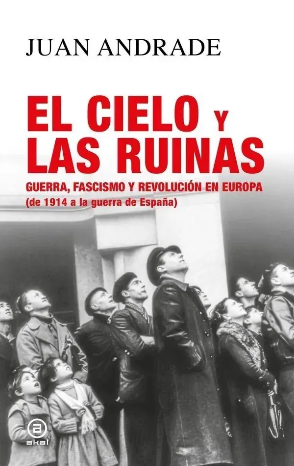Portada de «El cielo y las ruinas», de Juan Andrade