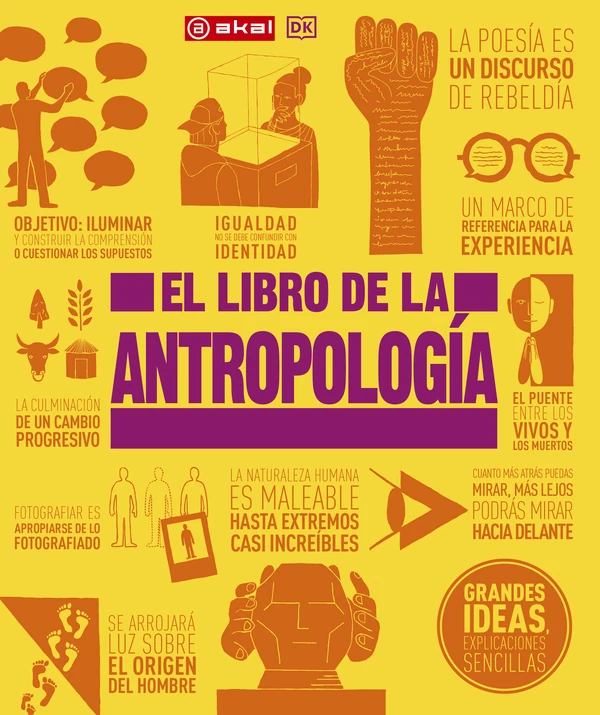 Portada de «El libro de la antropología», de AA.VV.