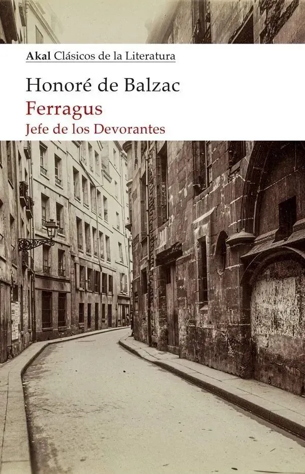 Portada de «Ferragus. Jefe de los Devorantes», de Honoré de Balzac