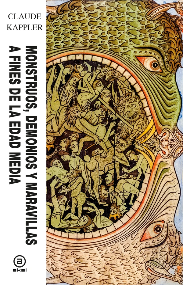 Portada de «Monstruos, demonios y maravillas a fines de la Edad Media», de Claude Kappler