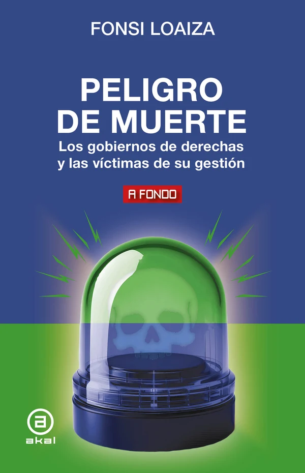 Portada de «Peligro de muerte», de Fonsi Loaiza