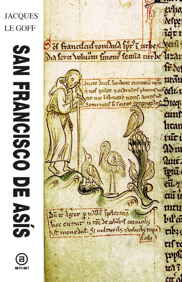 Portada de «San Francisco de Asís», de Jacques Le Goff