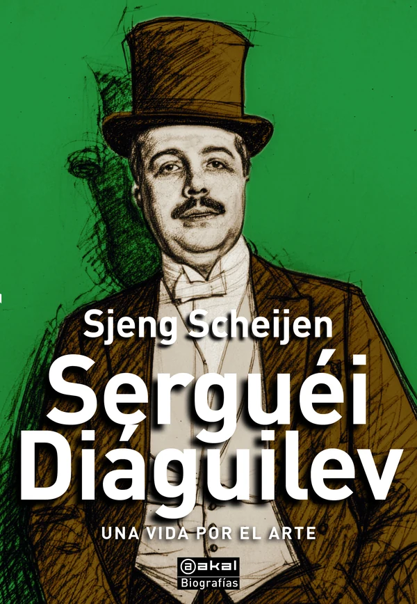 Portada de «Serguéi Diáguilev», de Sjeng Scheijen