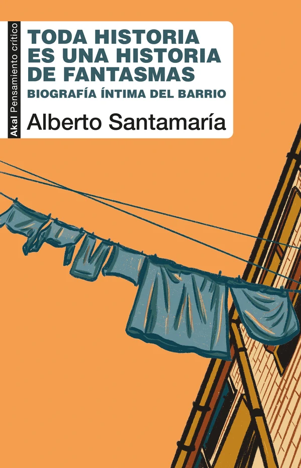 Portada de «Toda historia es una historia de fantasmas», de Alberto Santamaría