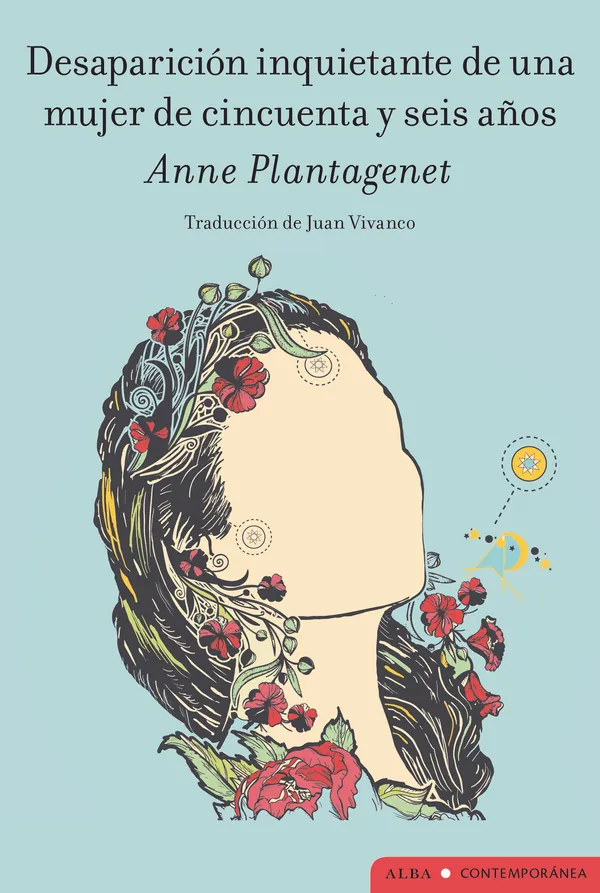 Portada de «Desaparición inquietante de una mujer de cincuenta y seis años», de Anne Plantagenet