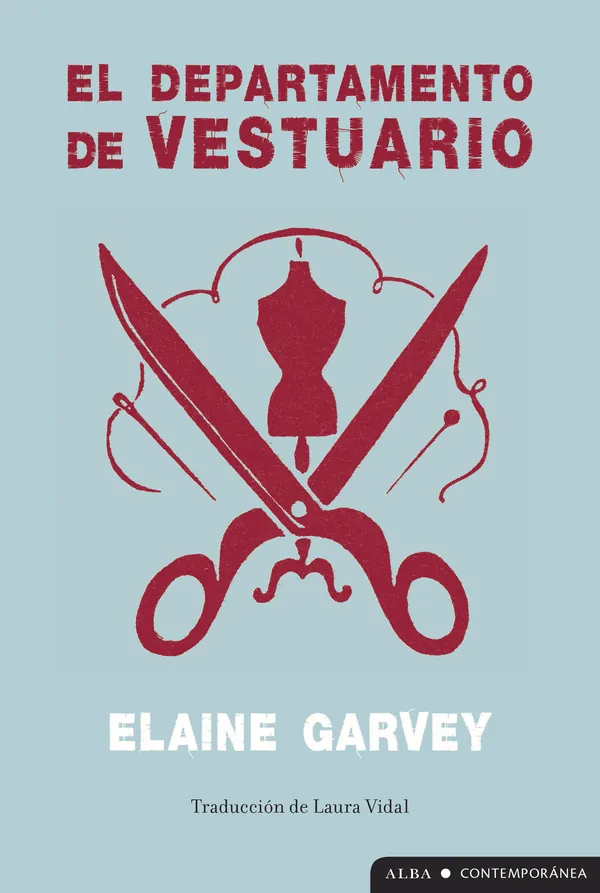Portada de «El departamento de vestuario», de Elaine Garvey