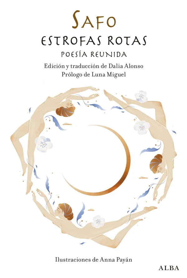 Portada de «Estrofas rotas», de Safo