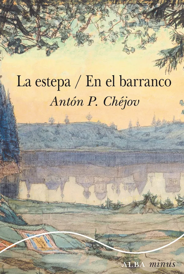 Portada de «La estepa / En el barranco», de Antón P. Chéjov
