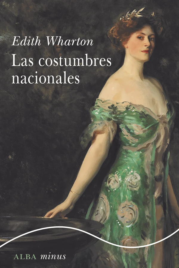 Portada de «Las costumbres nacionales», de Edith Wharton