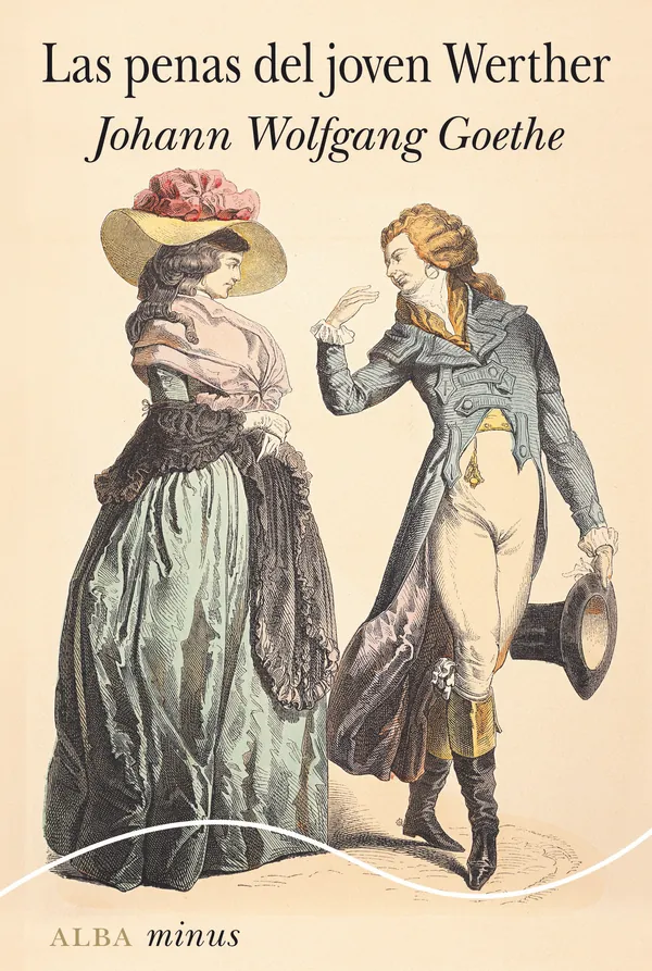 Portada de «Las penas del joven Werther», de Johann Wolfgang Goethe