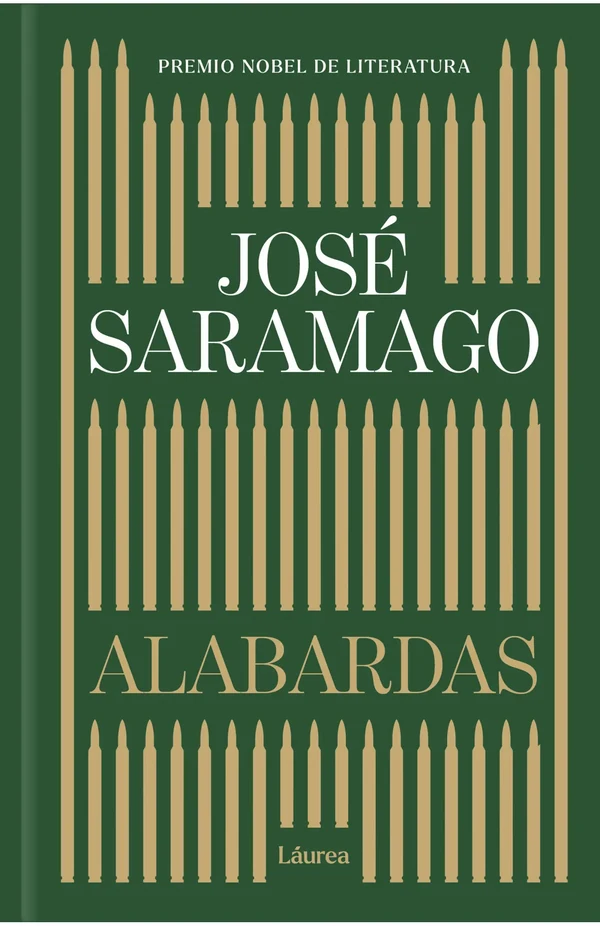 Portada de «Alabardas (Láurea)», de José Saramago
