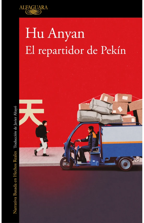 Portada de «El repartidor de Pekín», de Hu Anyan