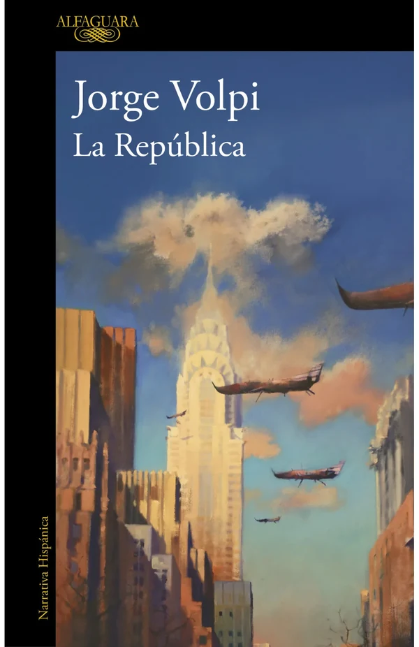 Portada de «La República», de Jorge Volpi