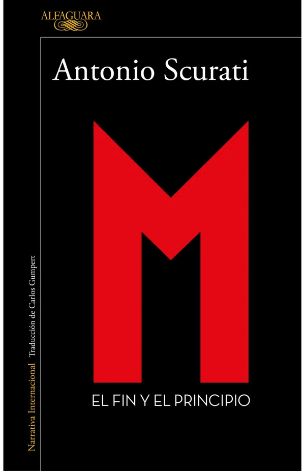 Portada de «M. 5 - El fin y el principio», de Antonio Scurati