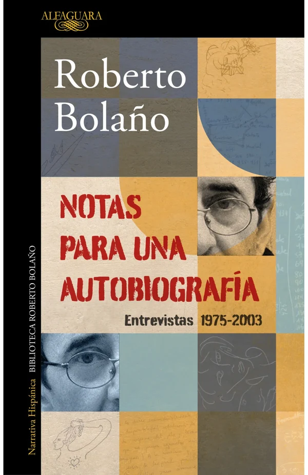 Portada de «Notas para una autobiografía», de Roberto Bolaño