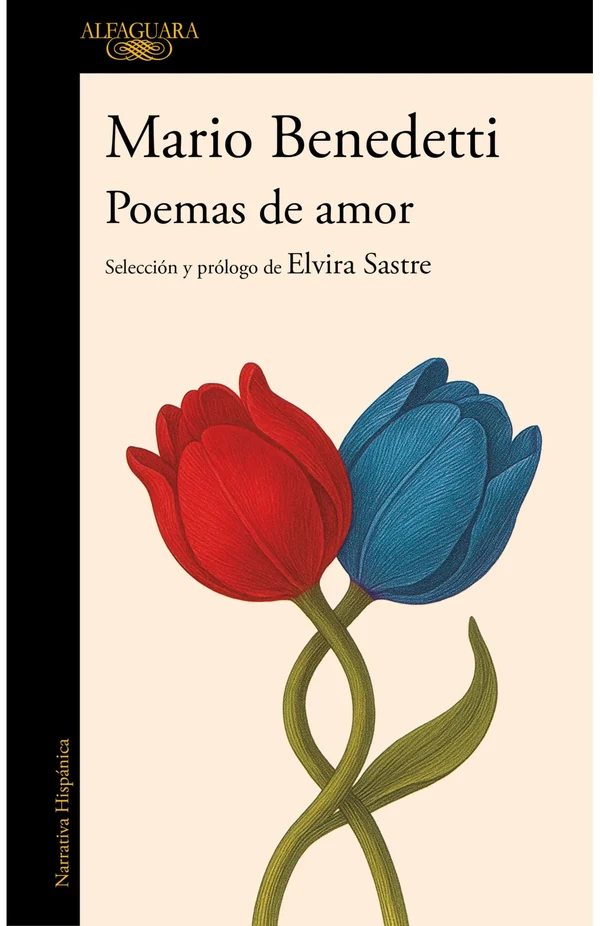 Portada de «Poemas de amor. Antología», de Mario Benedetti