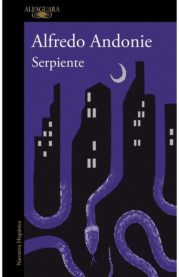 Portada de «Serpiente (Mapa de las lenguas)», de Alfredo Andonie