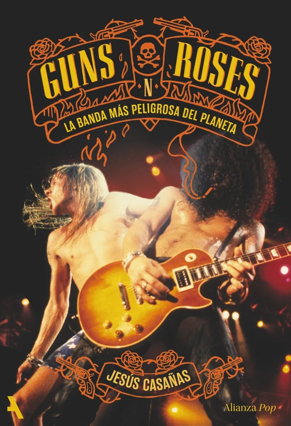 Portada de «Guns N' Roses», de Jesús Casañas