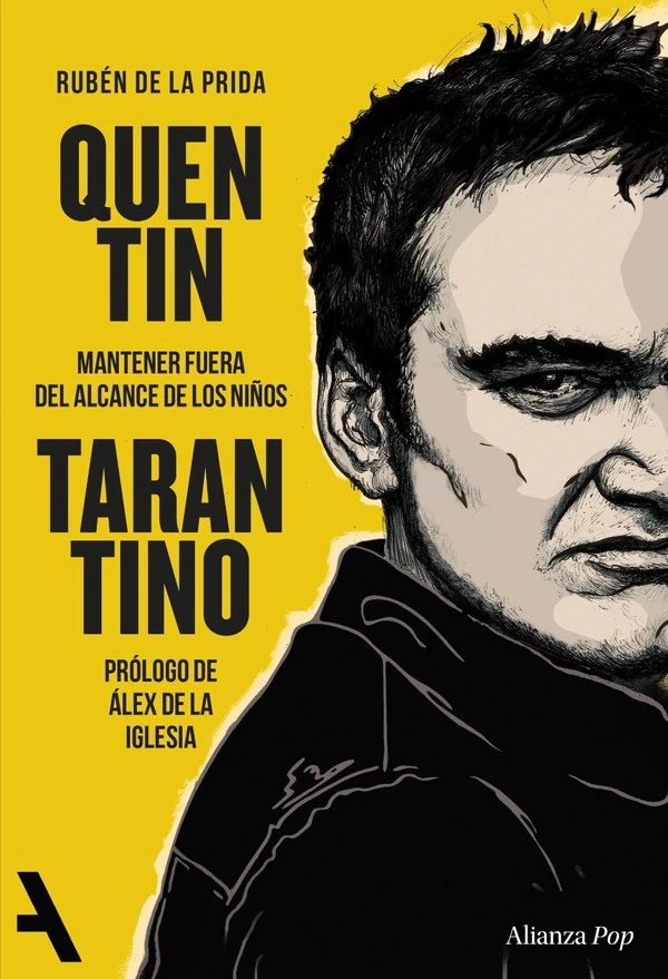 Portada de «Quentin Tarantino», de Rubén de la Prida