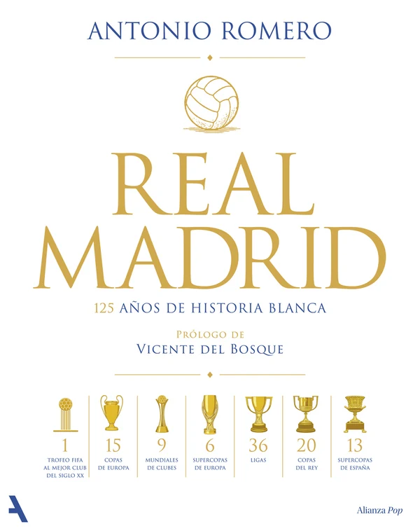 Portada de «Real Madrid», de Antonio Romero