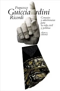 Portada de «Ricordi», de Francesco Guicciardini