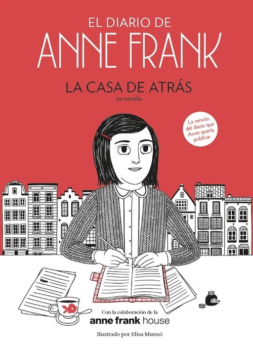 Portada de «El diario de Anne Frank. La Casa de Atrás», de Anne Frank