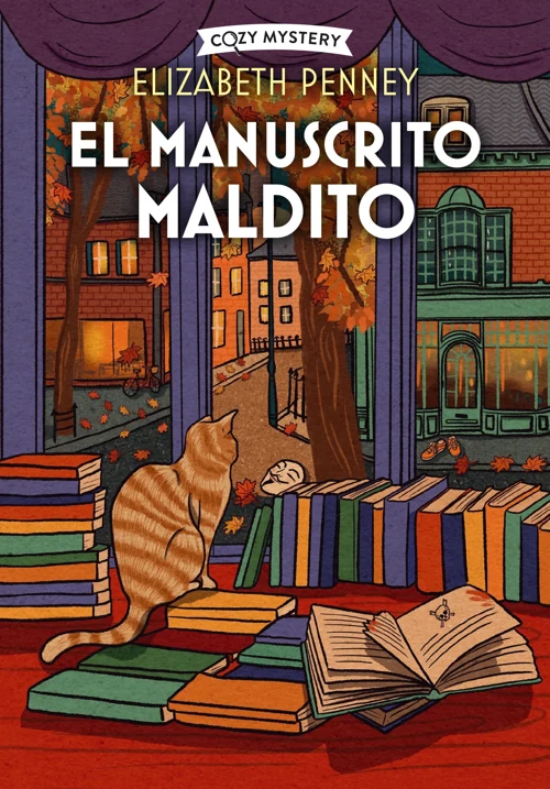 Portada de «El manuscrito maldito», de Elizabeth Penney