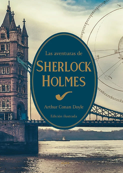 Portada de «Las aventuras de Sherlock Holmes (Jardín Secreto)», de Arthur Conan Doyle