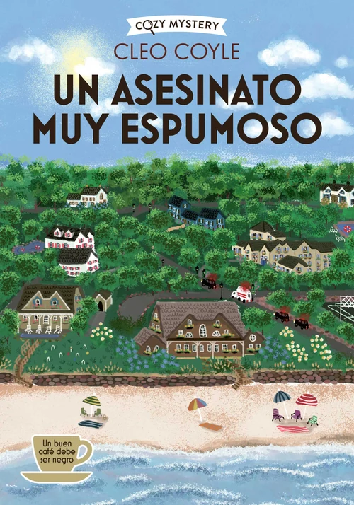 Portada de «Un asesinato muy espumoso», de Cleo Coyle