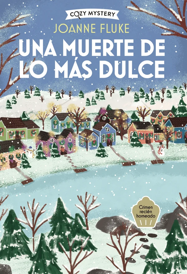 Portada de «Una muerte de lo más dulce», de Joanne Fluke
