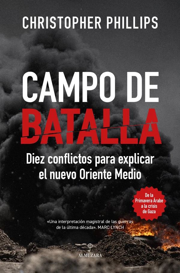 Portada de «Campo de batalla», de Christopher Phillips