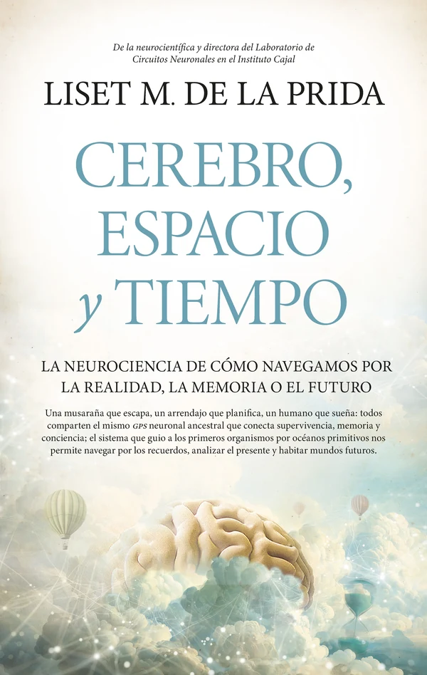 Portada de «Cerebro, espacio y tiempo», de Liset Ménendez de la Prida