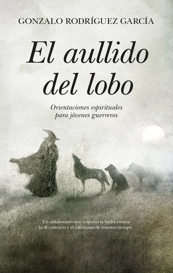 Portada de «El aullido del lobo», de Gonzalo Rodríguez García