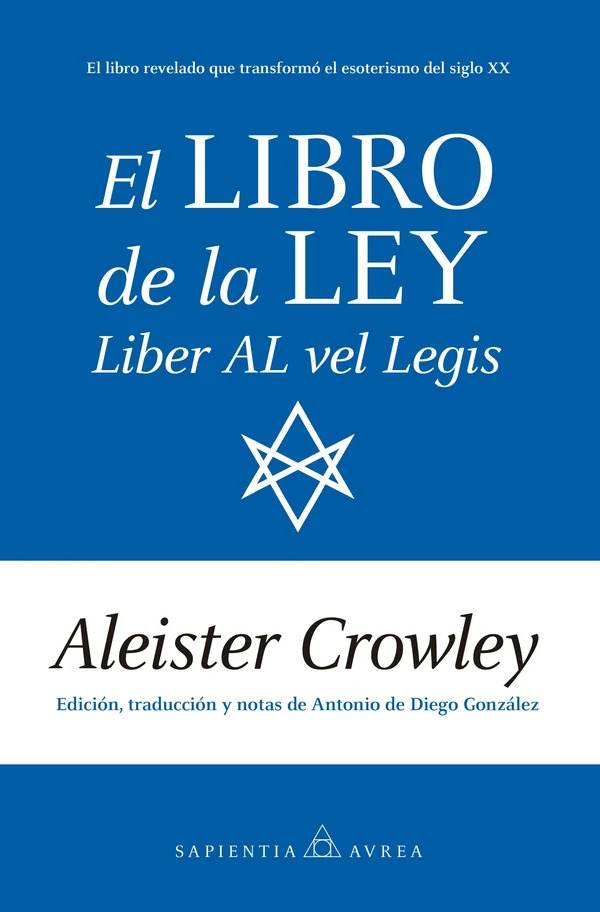 Portada de «El Libro de la Ley», de Aleister Crowley