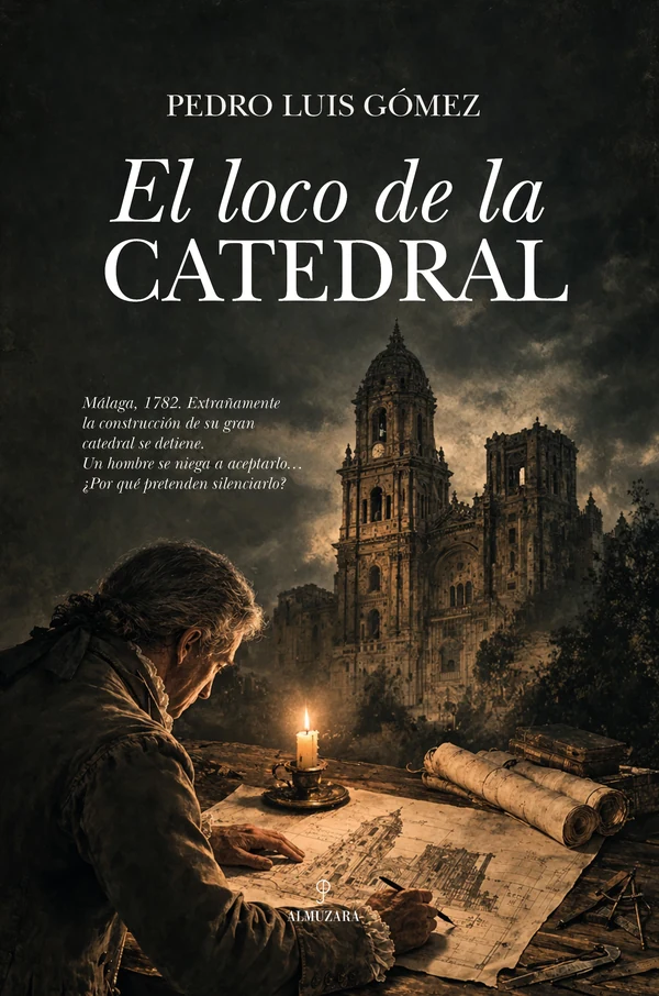 Portada de «El loco de la catedral», de Pedro Luis Gómez Carmona