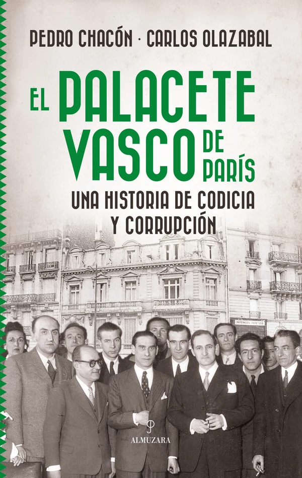 Portada de «El palacete vasco de París», de Pedro Chacón, Carlos Olazabal