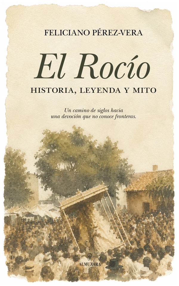 Portada de «El Rocío, historia, leyenda y mito», de Feliciano Pérez-Vera