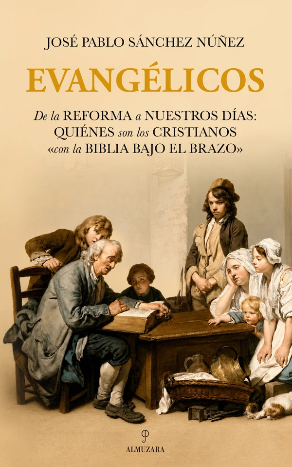 Portada de «Evangélicos», de José Pablo Sánchez Núñez